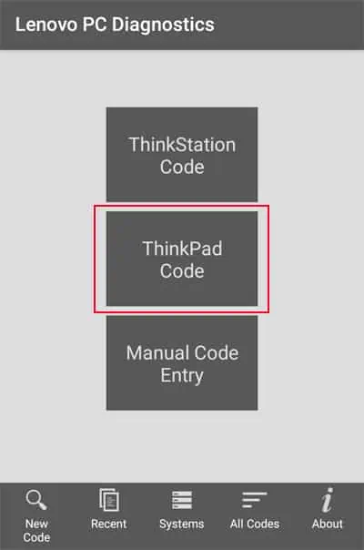 lenovo-pc-diagnostics-thinkpad-code
