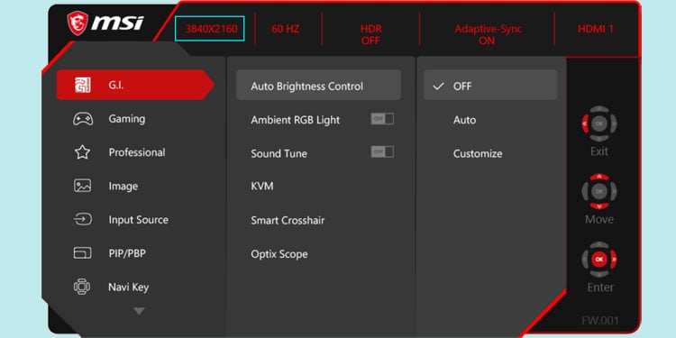 How to Check Monitor's Resolution 6 monitor-resolution-osd-menu