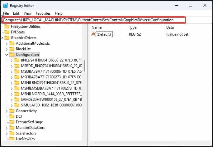 registry location 