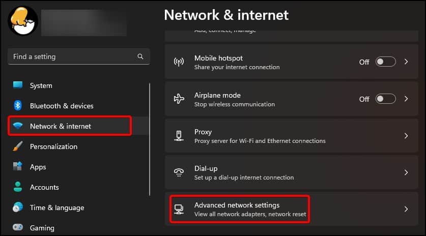 network and internet