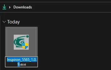 How to Update BIOS on Dell 18 note-bios-udpate-filename