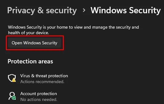 open-windows-security-dell-bios