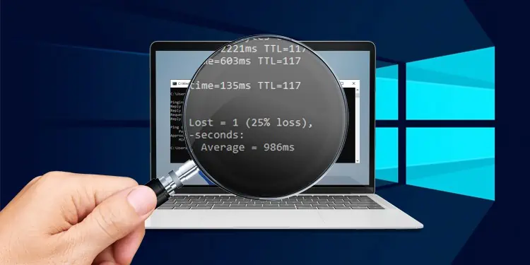 How To Perform Packet Loss Test On Windows
