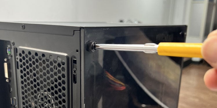 remove side panel cmos battery life span