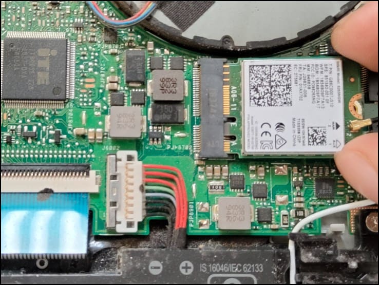 reseat wireless module