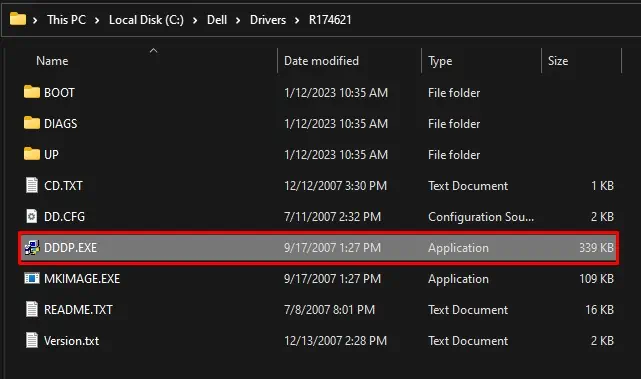 How to Update BIOS on Dell 16 run-dddp-executable-file