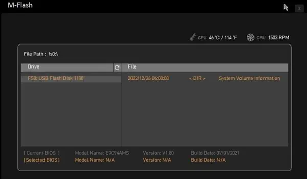 New PC Build No Display: 7 Proven Fixes 15 select-bios-update-file