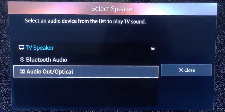 select-bluetooth-audio