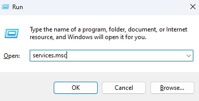 services msc logitech keyboard not working