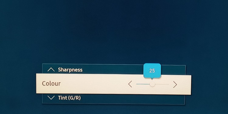 Best TV Settings for Gaming 12 set color to half