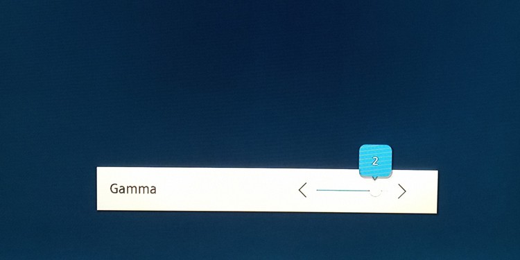 Best TV Settings for Gaming 16 set gamma to two