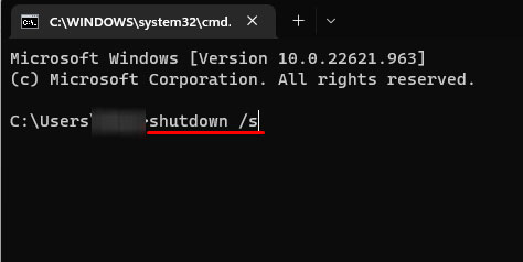 shutdown using command prompt reboot dell laptop