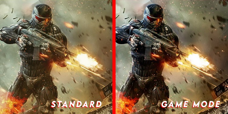 Best TV Settings for Gaming 1 standard-vs-game-mode