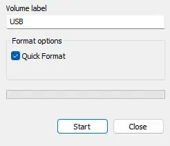 How to Use a USB Flash Drive (Detailed Guide) 20 start-usb-format