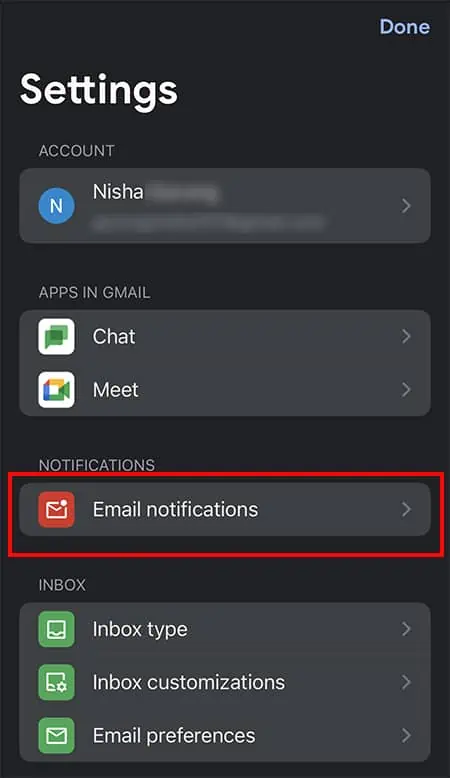 tap-on-Settings-Email-Notifications