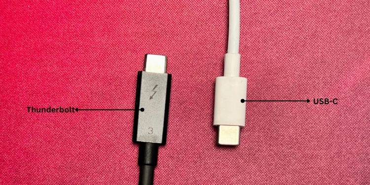 Thunderbolt Vs USB C: What’s the Difference 3 thunderbolt vs usb c appearance