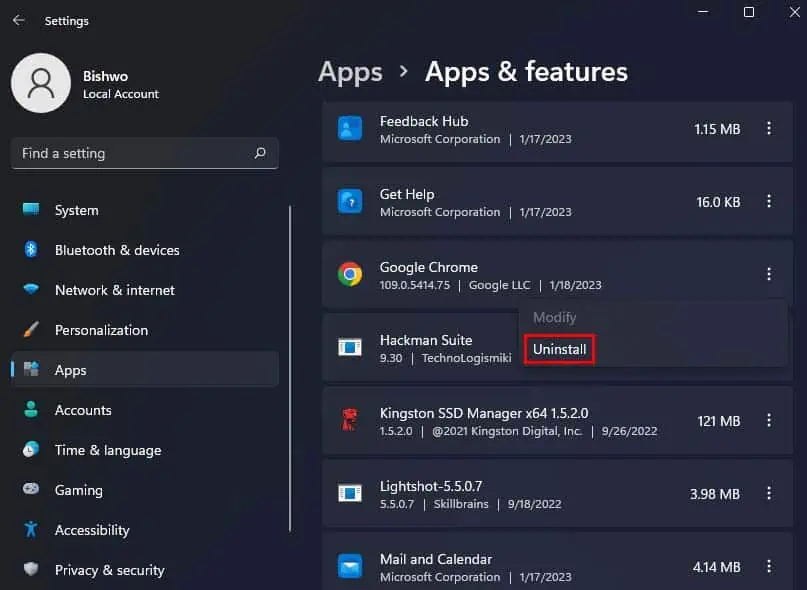uninstall-google-chrome
