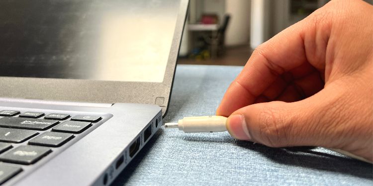 unplug power connector