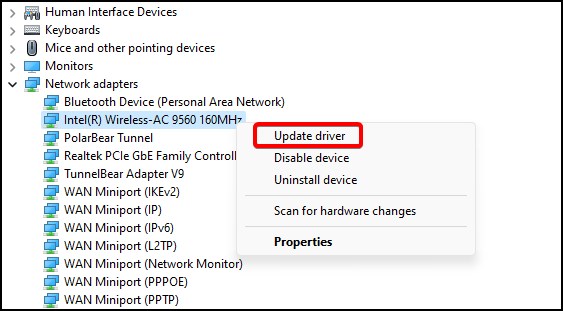 update driver