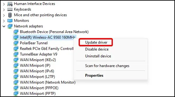 Wi-Fi Not Working on Lenovo? Try Troubleshooting Methods 16 update-driver