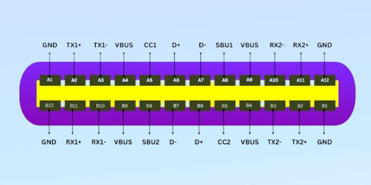 Thunderbolt Vs USB C: What’s the Difference 4 usb c and thunderbold 3 4 pin configuration