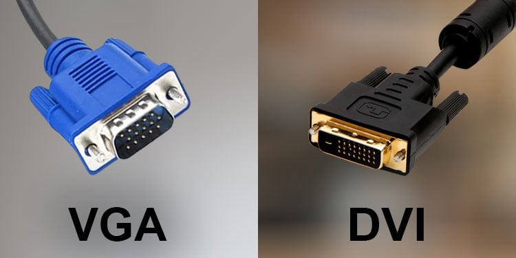 How to Connect Dell Laptop to Monitor? 4 vga and dvi port dell to monitor