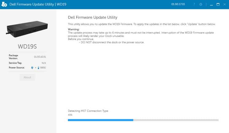 wait for firmware to detect