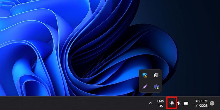 Does Your Desktop Have Wi-Fi? Here's How to Find Out 2 wi-fi icon taskbar windows 11
