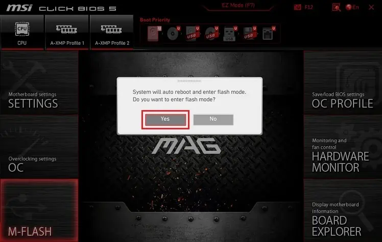 yes-to-enter-flash-mode