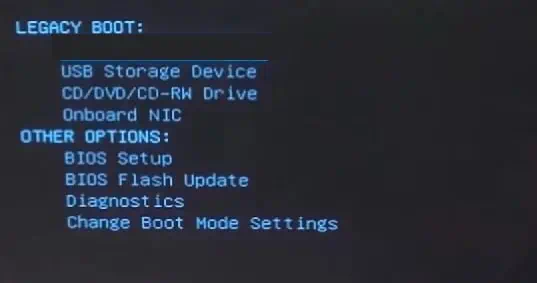 Boot-menu-of-Dell