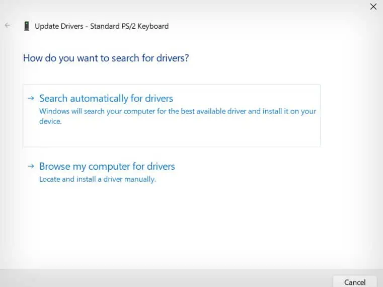 Browser-my-computer-for-drivers