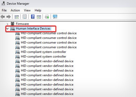 HID driver