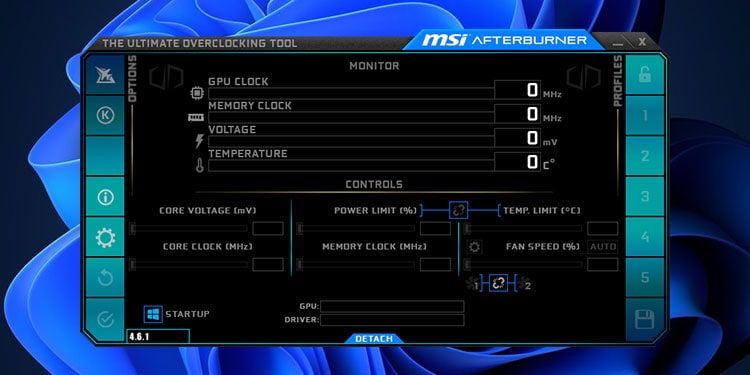 MSI Afterburner Not Working