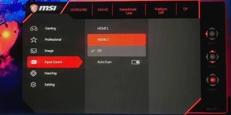 Selecting-the-Input-source