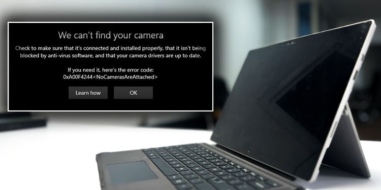 Surface Camera Not Working