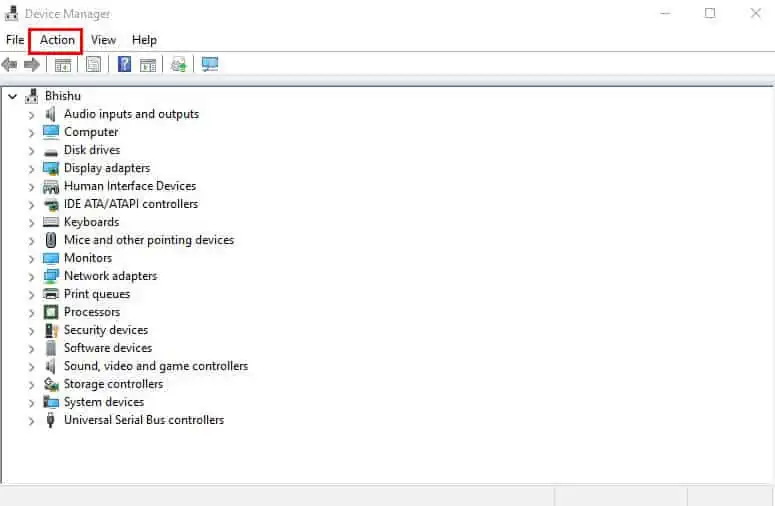 Network Adapter Not Working? 14 Ways to Fix It 24 action-in-device-manager