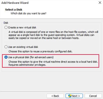 add-hardware-vmware-use-a-physical-disk