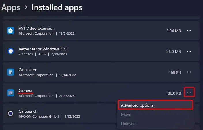 advanced-options-surface-camera-not-working