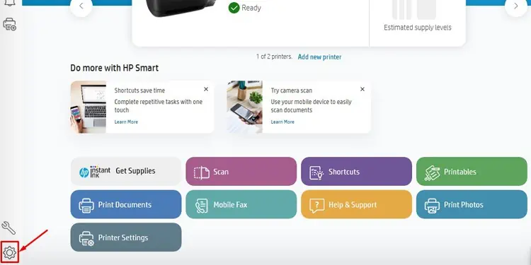 app-settings-on-hp-smart