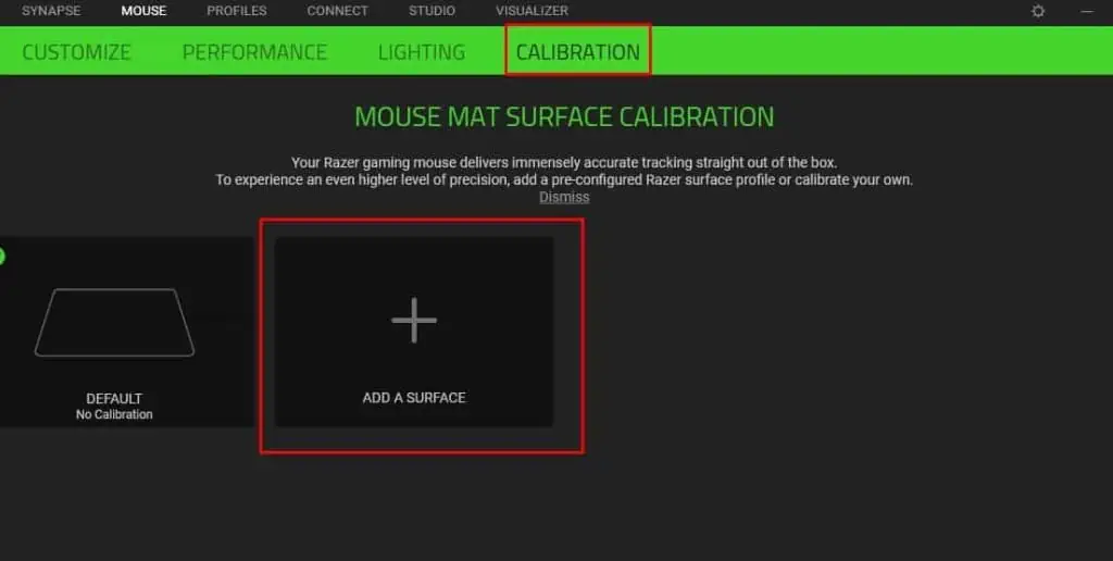 Razer Mouse Not Working? Here're 9 Ways to Fix It 22 calibration-add-surface-1024x516