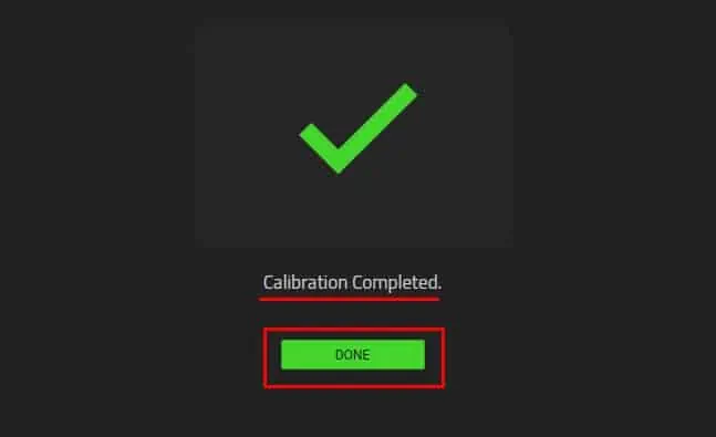 Razer Mouse Not Working? Here're 9 Ways to Fix It 24 calibration-completed-razer-mouse