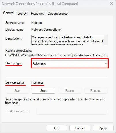 check-startup-type-and-service-status-wifi-not-working