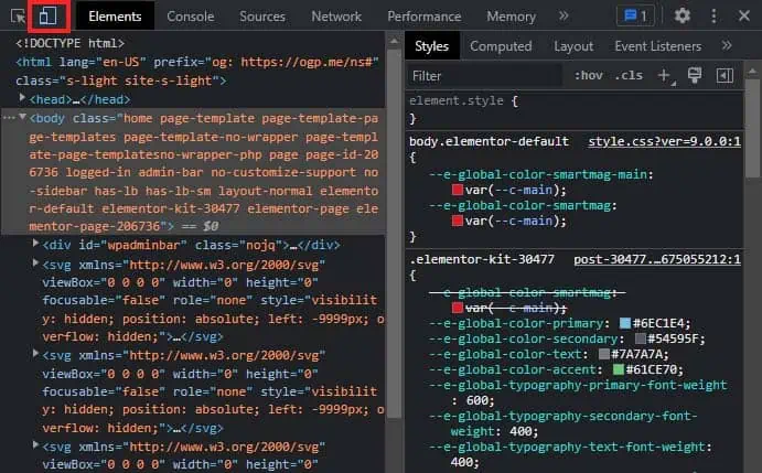 chrome-developer-tools-mobile-view