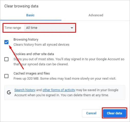 clear-data
