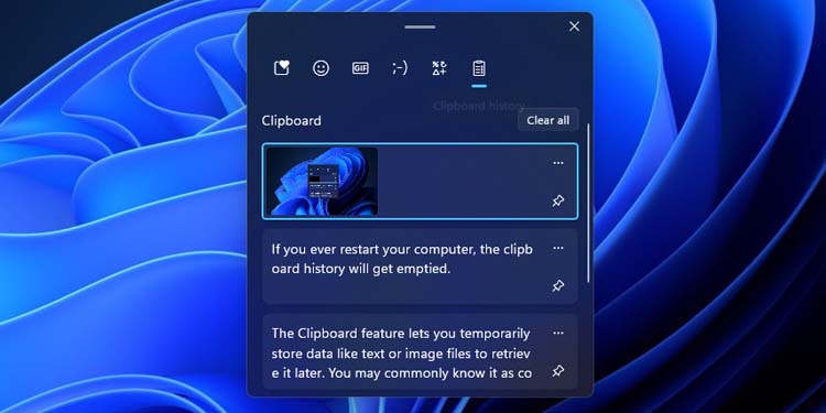 How to Find Clipboard on PC 6 clipboard history