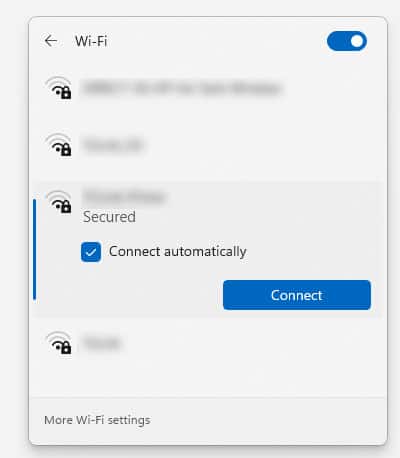 connect-to-SSID