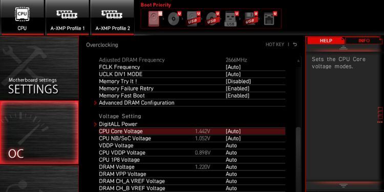 CPU Overclocking Not Working? Detailed Guide 10 cpu core voltage