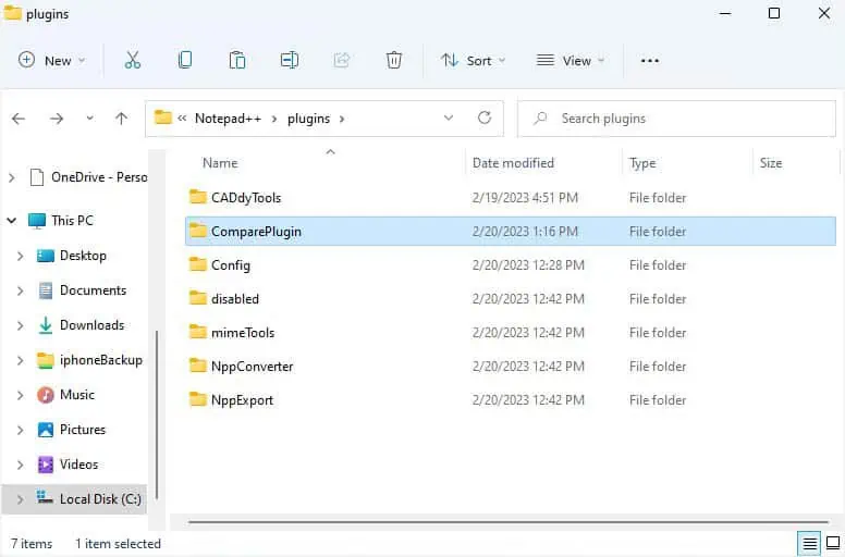 Notepad++ Plugins Not Installing? 5 Proven Ways to Fix It 17 create-compareplugin-folder