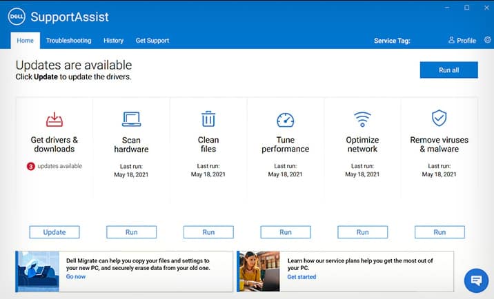 dell support assist