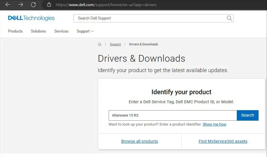 Alienware Keyboard Not Working? Here Are 9 Ways to Fix It 21 dell-support-page